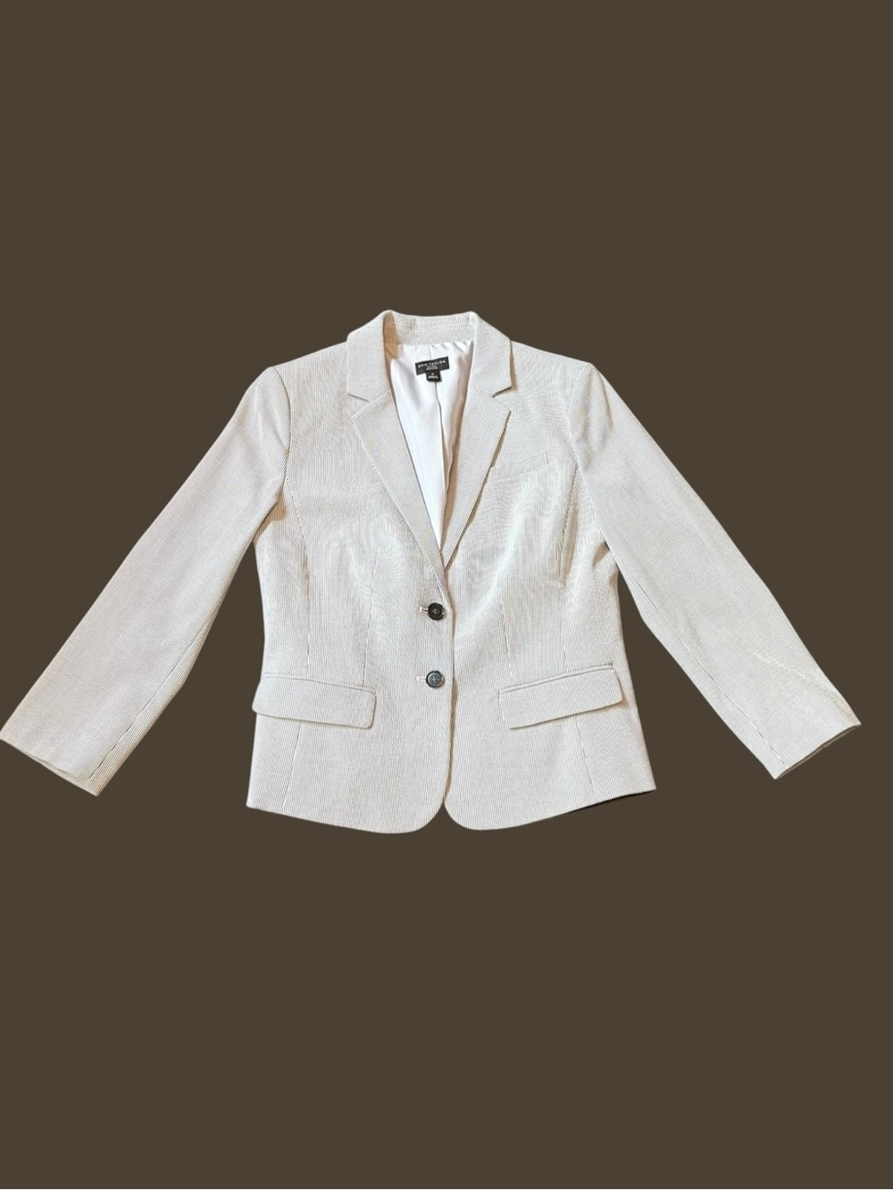 Ann Taylor Two-Button Tailored Blazer